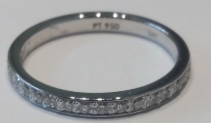 Thompson replacement wedder Diamond Ring in 18kt White Gold AU